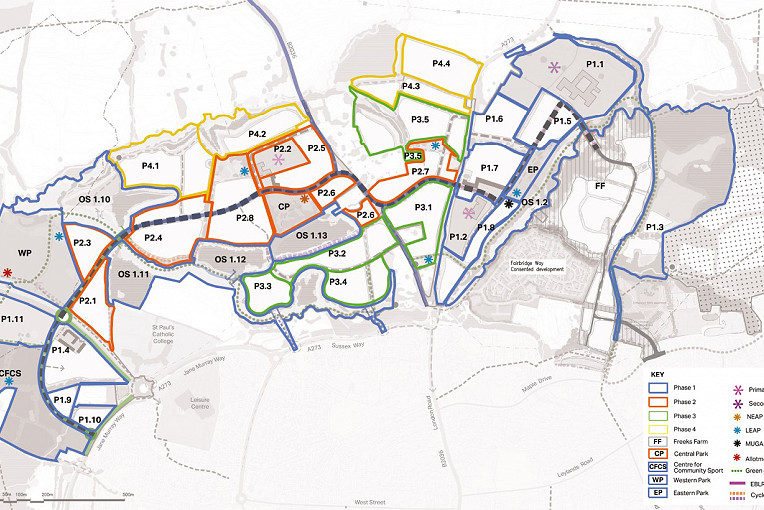 Plan of Brookleigh 