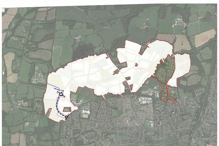 The approved western link road